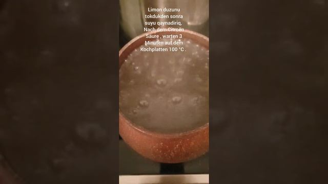 Kalkreinigung des Wasserkochers, çaydanlığın kireçten temizlenmesi,очистка чайника от накипи, смотреть онлайн