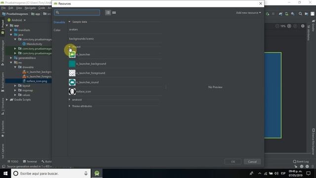 Android Studio: Importar PNG y un ImageButton смотреть онлайн
