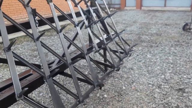 Навесная зубовая борона 12м 2 часть смотреть онлайн