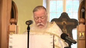 Проповедь на неделю 9-ю по Пятидесятнице. Успенский пост