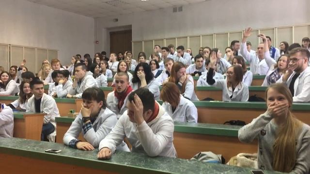 Флешмоб Задержи дыхание в Аграрном университете смотреть онлайн