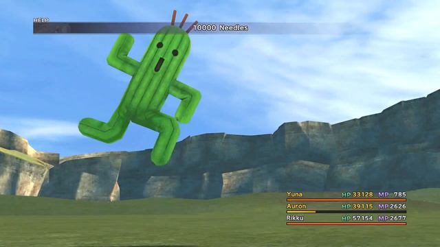 Final Fantasy X HD Remaster Part 72 Monster Arena Area Conquest Cactuar King смотреть онлайн