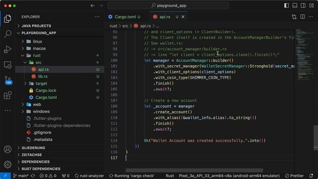 Building the Playground App - incorporating the RUST Backend Code смотреть онлайн