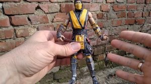 Кастом фигурки Скорпион Mortal Kombat своими руками