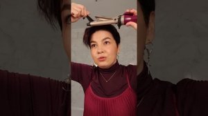 Простая быстрая укладка коротких волос спрей-солью на каждый день