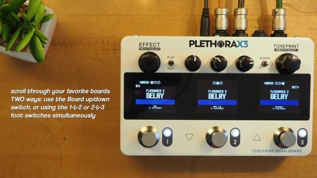 TC Electronics PLETHORA X3 TonePrint Multi-FX Pedalboard (Stereo) смотреть онлайн