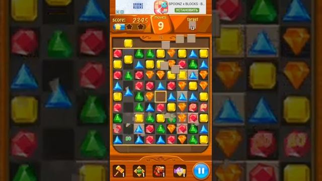 Обзор детской игры Jewel Fever смотреть онлайн