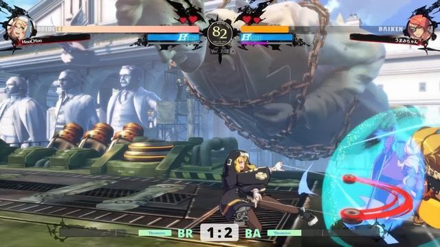 GGST ▰ HooCHoo (TOP Ranked Bridget) vs Umami (TOP Ranked Baiken). Guilty Gear Strive смотреть онлайн