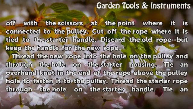 How to Replace a Starter Rope in a Stihl FS 55 Trimmer смотреть онлайн