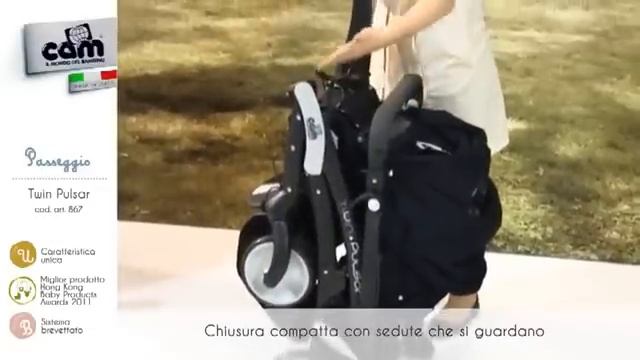 Passeggino Gemellare Cam Twin Pulsar смотреть онлайн