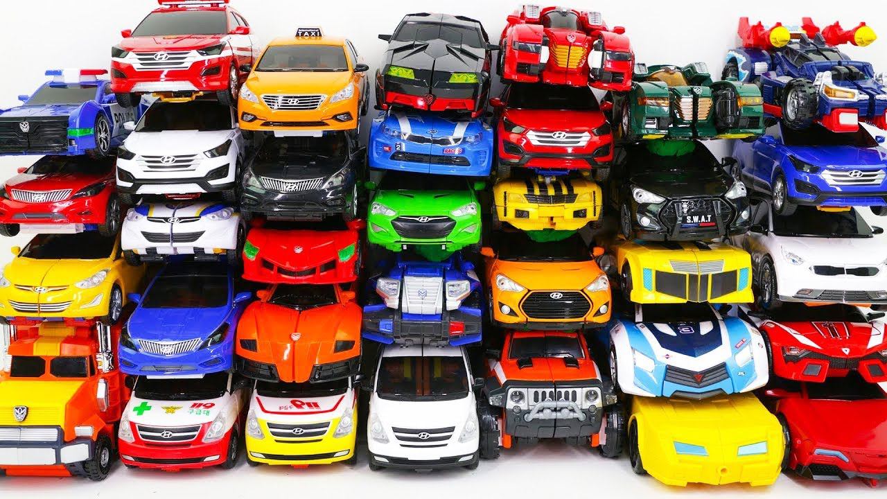 Челлендж ТОБОТЫ Атлоны - ГИГА 7, МАГМА 6, Тобот X Y Z, Тритан, ТИТАН - трансформируем машинки TOBOT смотреть онлайн