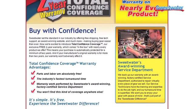 Why Buy Your New Fender Guitar from Sweetwater Sound? смотреть онлайн