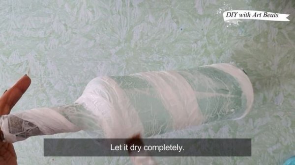 Mixed Media Antique Bottle Art for Beginners / Glass Bottle Decoration / Home Decor