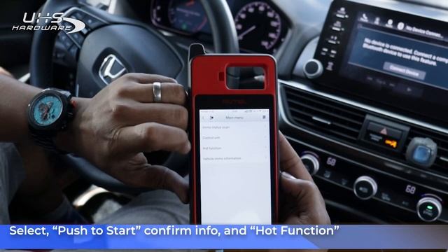 AUTEL KM100 Generate & Program Universal Smart Key for 2022 Honda Accord смотреть онлайн