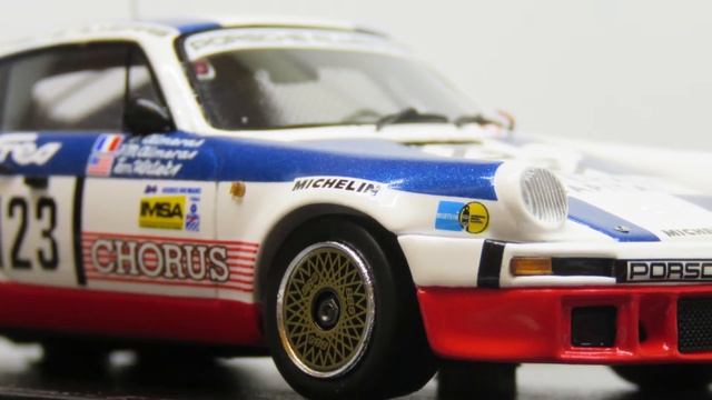24h Le Mans 1984 - Porsche 930 #123 - Spark 1:43 Model Car Review