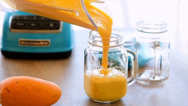МАНГОВЫЙ ДЕСЕРТ - КОКТЕЙЛЬ из МАНГО и Йогурта / манговый десерт / рецепт смузи #жажденет