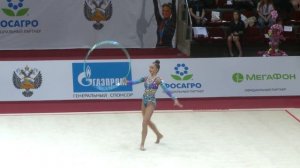 Арина Аверина Обруч АА 18.300 GP Moscow 2018