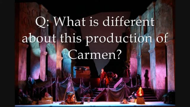 Carmen: An Interview with the Cast смотреть онлайн