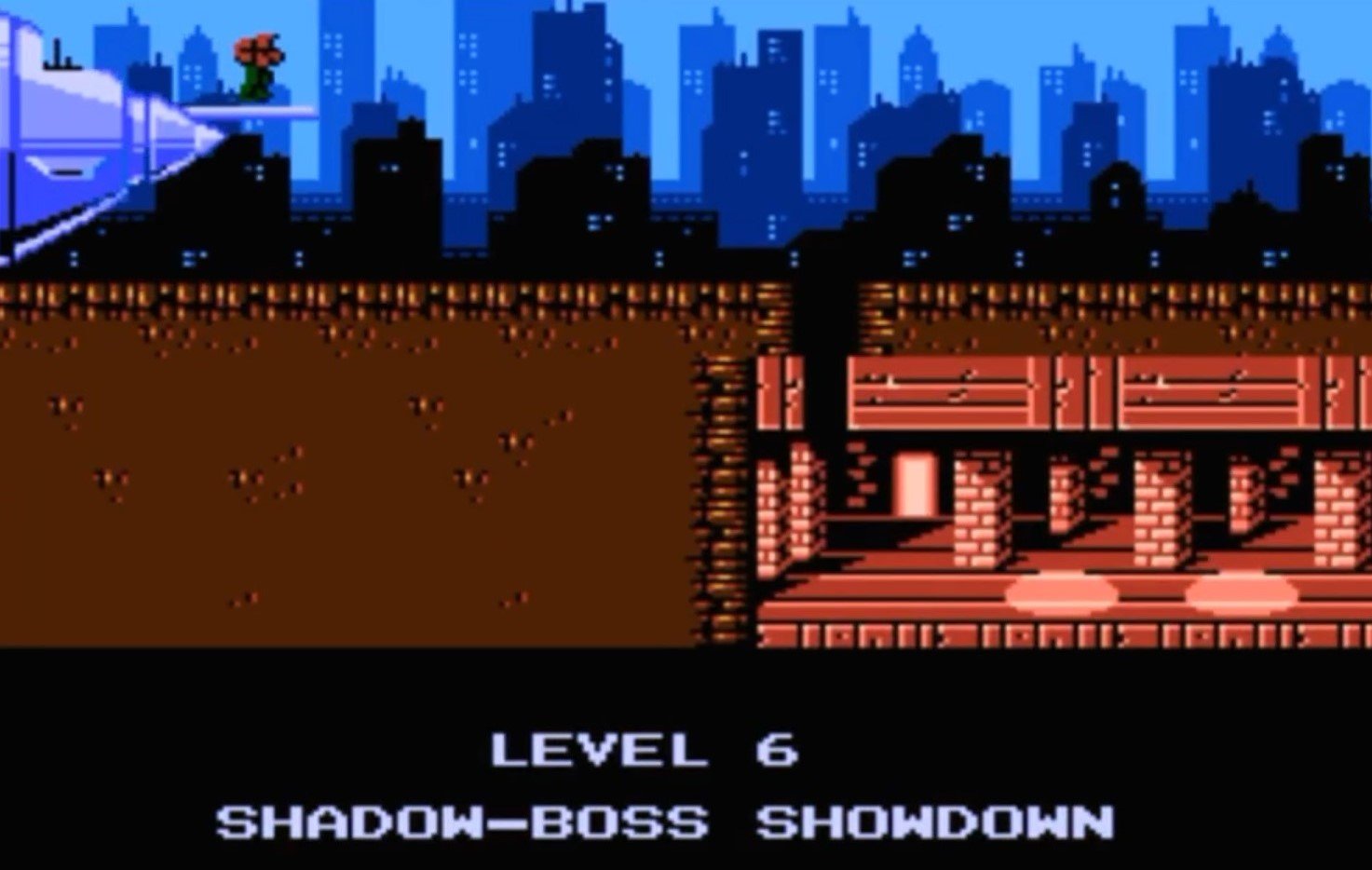 Dendy (Famicom,Nintendo,Nes) 8-bit BattleToads and Double Dragon Level 6