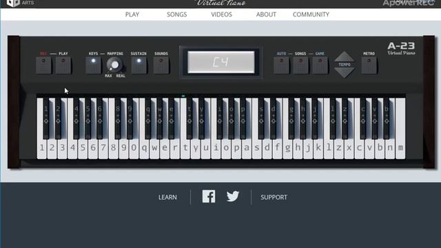 We'll meet again - Vera Lynn (Virtual Piano, and for Roblox also) смотреть онлайн