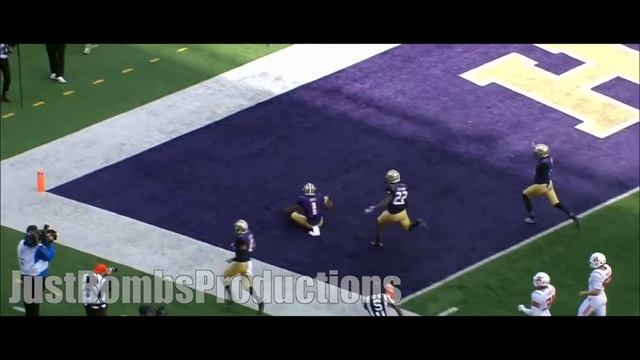 Fastest WR in College Football || Washington WR John Ross Highlights ᴴᴰ смотреть онлайн