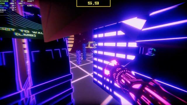 Neon Boost [Free to Play] Gameplay | Shooter Runner Parkour | 1080p 60fps | 2019 PC Steam смотреть онлайн
