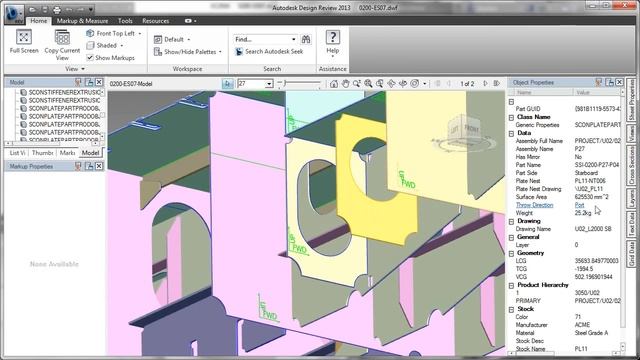 Publish a ShipConstructor DWG to 3D DWF MBD смотреть онлайн