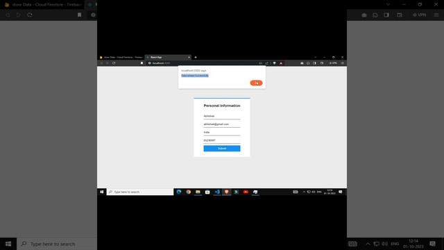 how to use firebase database for website using React JS | Store Form Data in Firebase Using React J смотреть онлайн