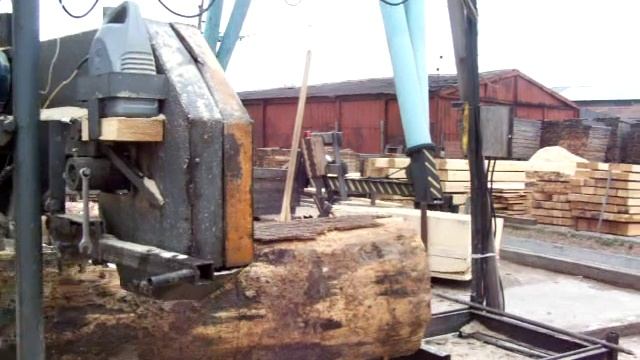 Ленточная пилорама «Атлант» смотреть онлайн