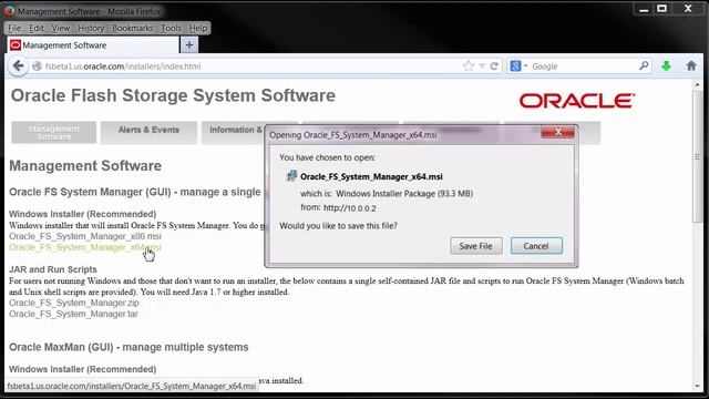 Oracle FS1-2 System: Configure and Connect to the Customer Network смотреть онлайн