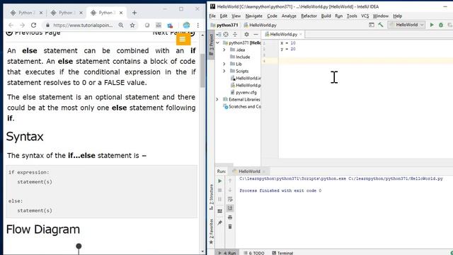 7. Python - Decision Making - if - else смотреть онлайн