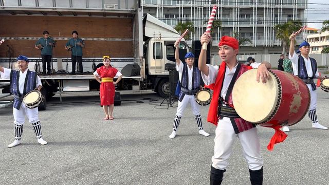 沖縄国際大学 琉球風車 Eisa Drum Dance Club Ryukyu KagimayahOkinawa International University Okinawa Japan