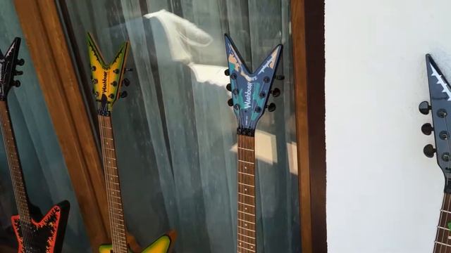 My Washburn Dime Trenkill Slime Inferno Stealth Black Jack Guitars смотреть онлайн