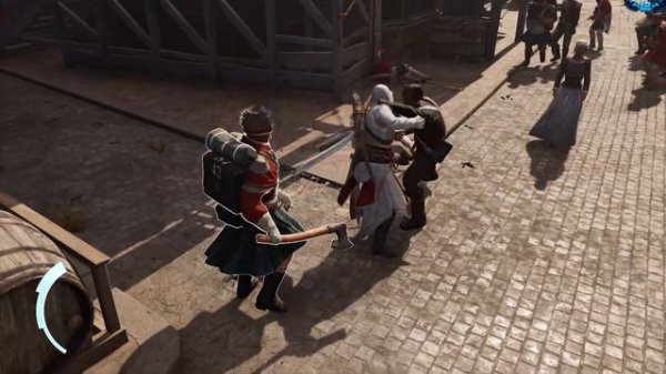 Assassin's Creed 3 Remastered Master Connor Unarmed Combat with Ezio`s Outfit Sub Req Ep 109