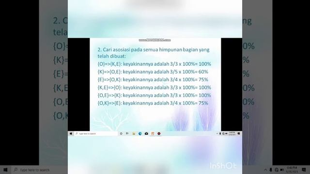 Metode ASOSIASI, menggunakan Algoritma Apriori dan Algoritma FP-GROWTH смотреть онлайн