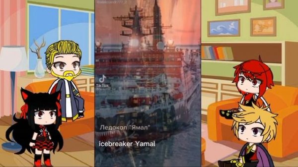 Gate react to Russia part 2(Gacha Life)