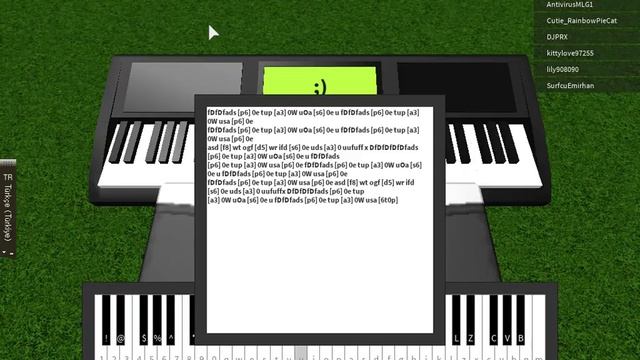 Virtual/Roblox piano Fur Elise (EXPERT) смотреть онлайн