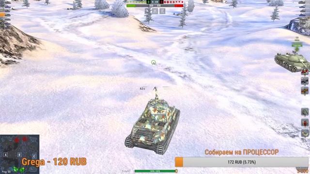 WoT Blitz | Cонный рандом , качаем VK 45.02 A . смотреть онлайн