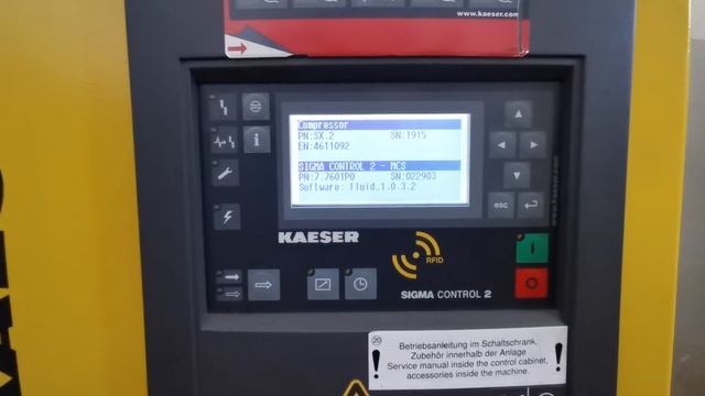 Kaeser SX 6 screw compressor смотреть онлайн