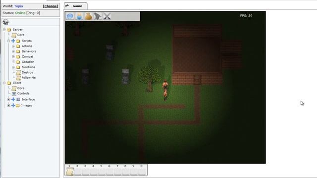 Topia Online - Attaching scripts смотреть онлайн