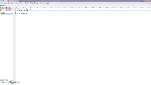 PHP Basics Writing Simple PHP Program for Begginers смотреть онлайн