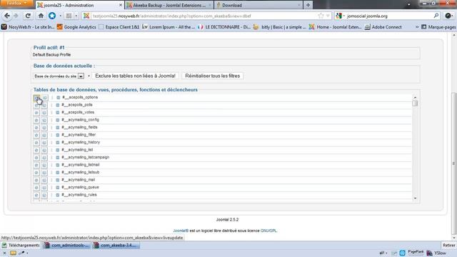 Akeeba Backup - Prise en main смотреть онлайн