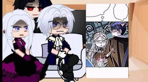 реакция манги: «папа,я против этого брака!» •Гача Лайф•