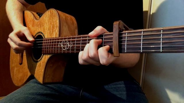 How Far I'll Go (Moana) | Fingerstyle Guitar Cover смотреть онлайн