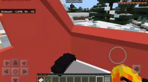 я встретил Дед Мороза в майнкрафт