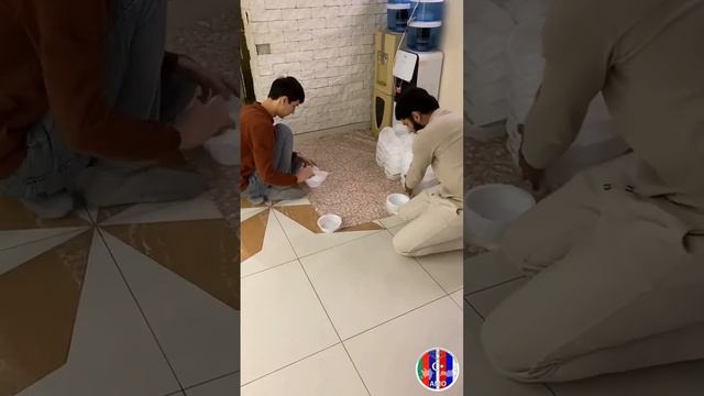 Ифтар для братьев мусульман от Азербайджанского молодежного объединения города Воронеж 🇦🇿🇷🇺