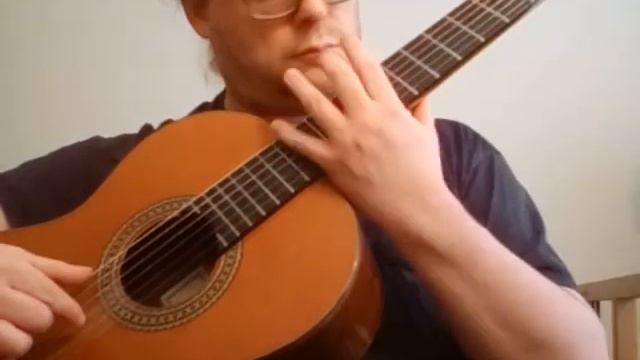 Hindemith Piano Sonata No I, 1 transcription for solo guitar смотреть онлайн
