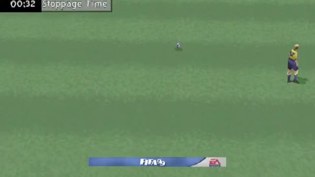 FIFA 1999  Manchester United vs Arsenal - ps1 gameplay