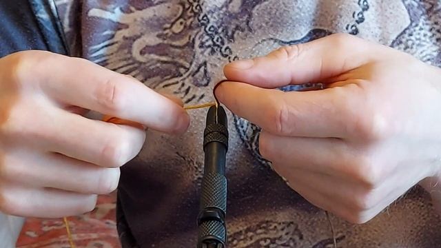 Мушка "Двухцветный овод"- польское плетение просто и подробно... смотреть онлайн