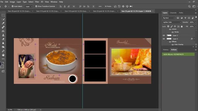 Master Album Design Action || Frame Fill || Download || Premium Action || Ashik Albums смотреть онлайн